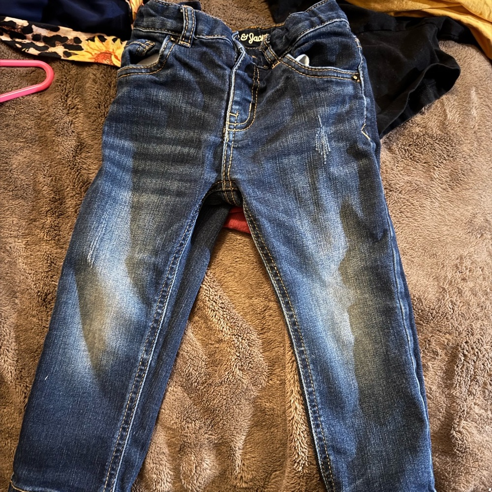 Cat & Jack Dark Blue Kids Jeans